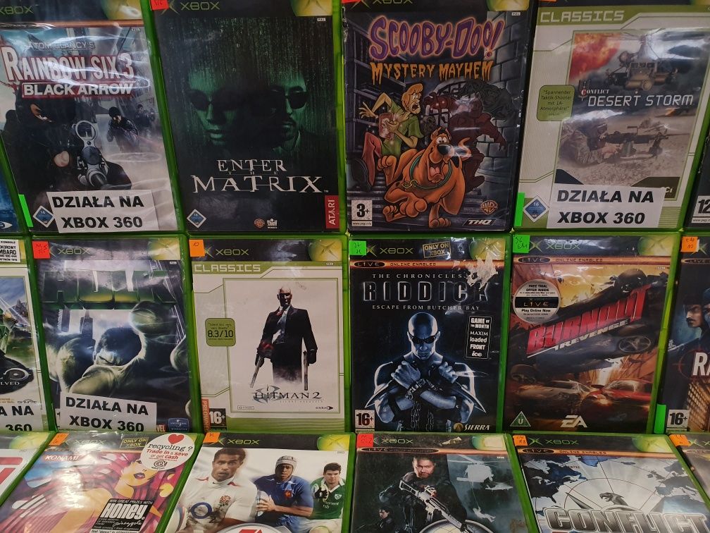 32szt gier gra gra Retro Xbox Classics 1 generacji zestaw 360