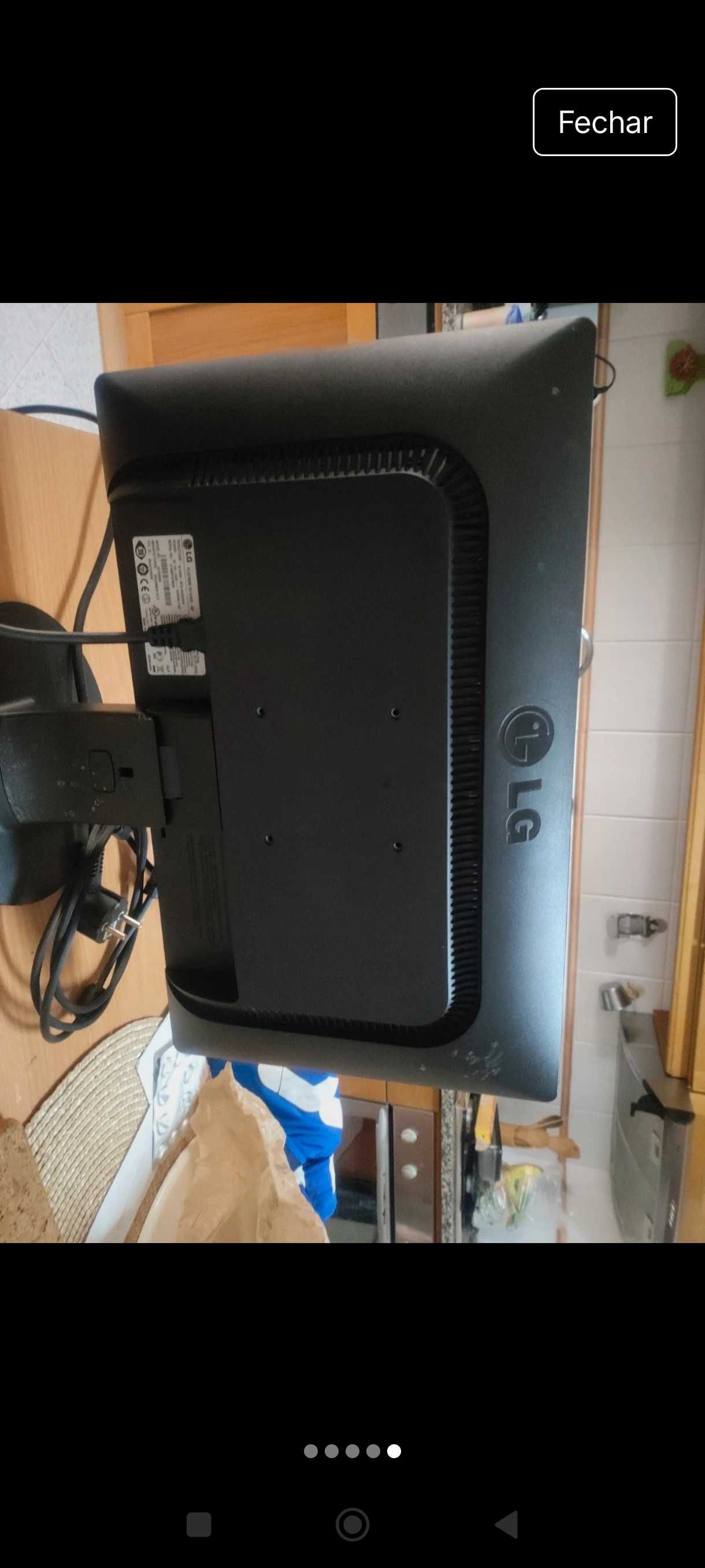 Monitor LG 19"  modelo w1946s