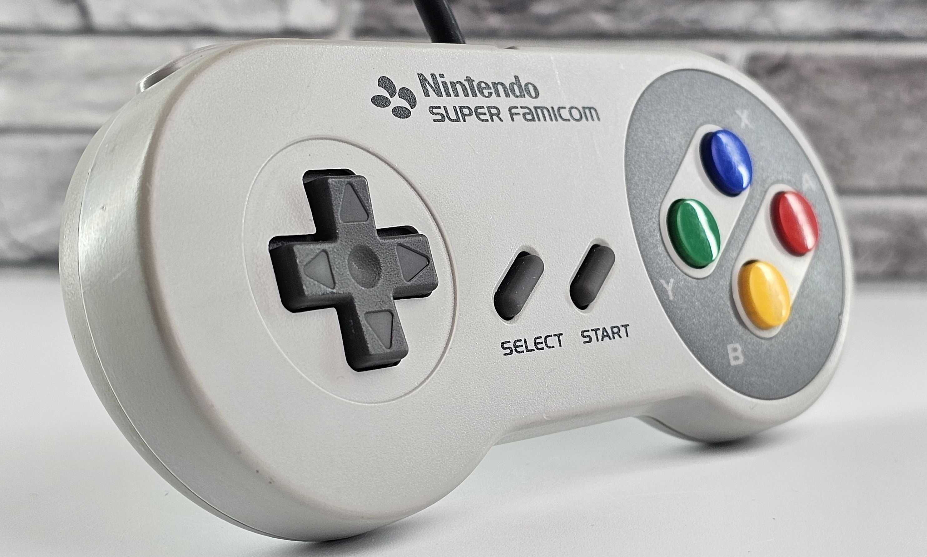 Oryginalny pad kontroler Nintendo Super Famicon snes shvc-005