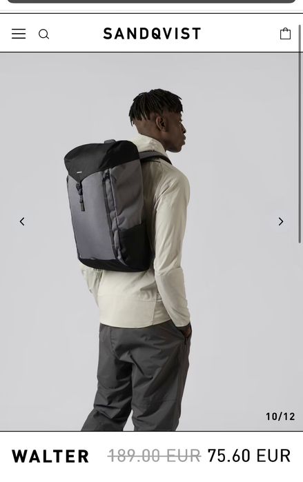 Цена 8000 гр Рюкзак 2в1 Sandqvist SQA2055 WALTER Multi Dark