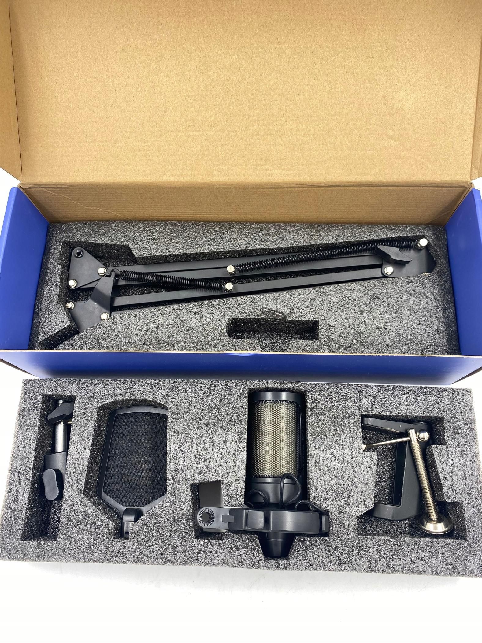 fifine mikrofon usb do gier z ramieniem usb c a6t statyw gamingowy
