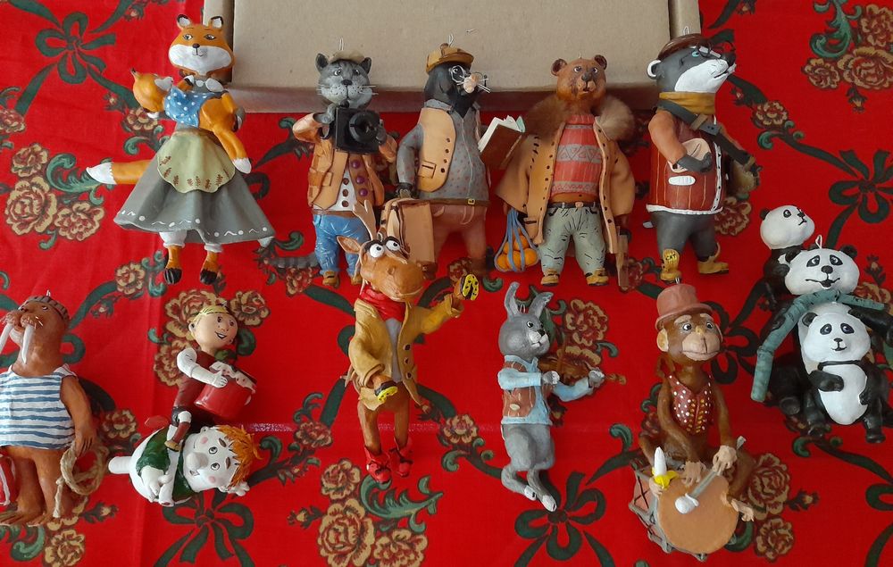 Ёлочные игрушки ручной работы.  Игрушки на заказ