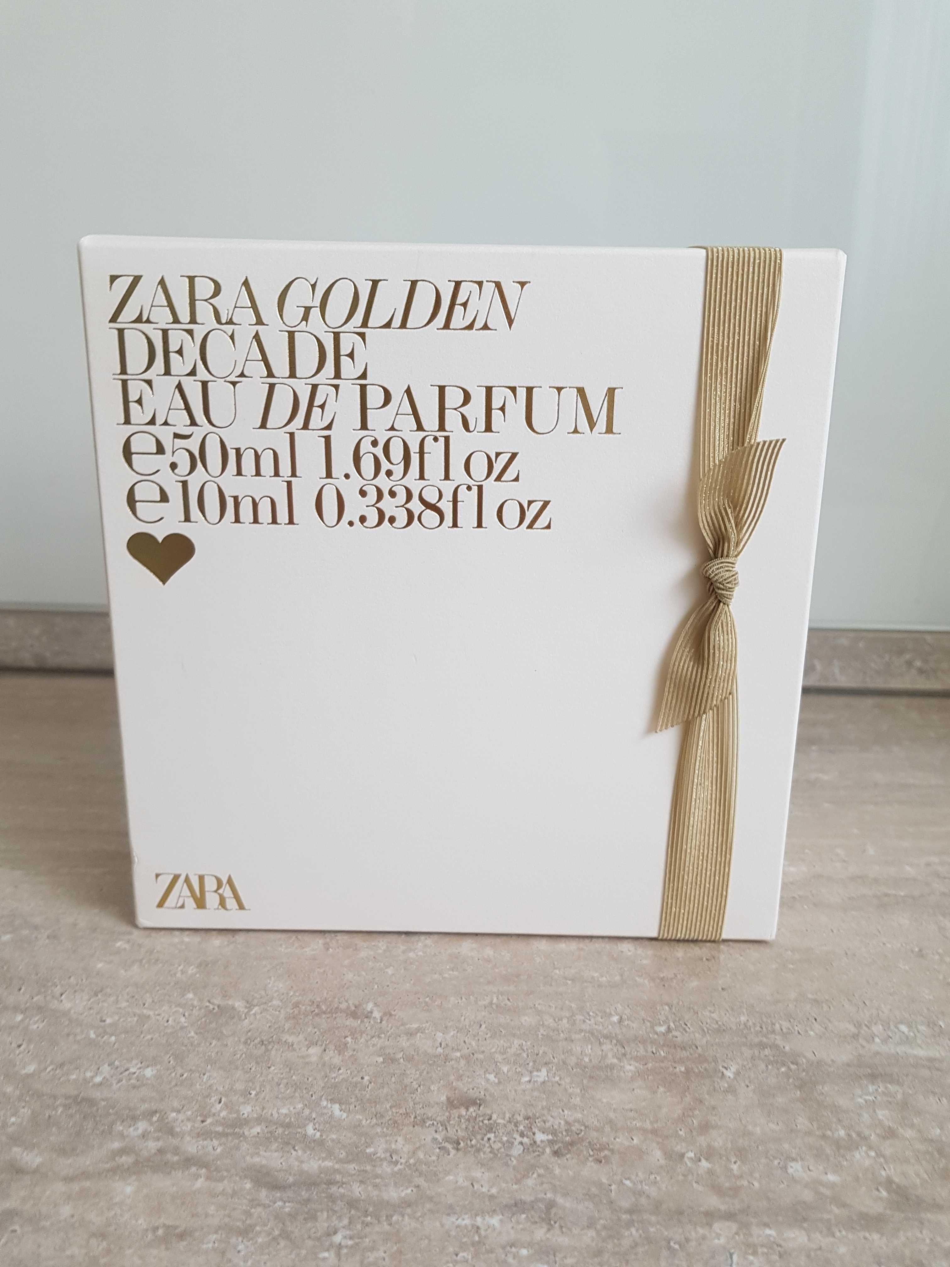 Zara Golden Decade Zestaw edp 50ml+10ml