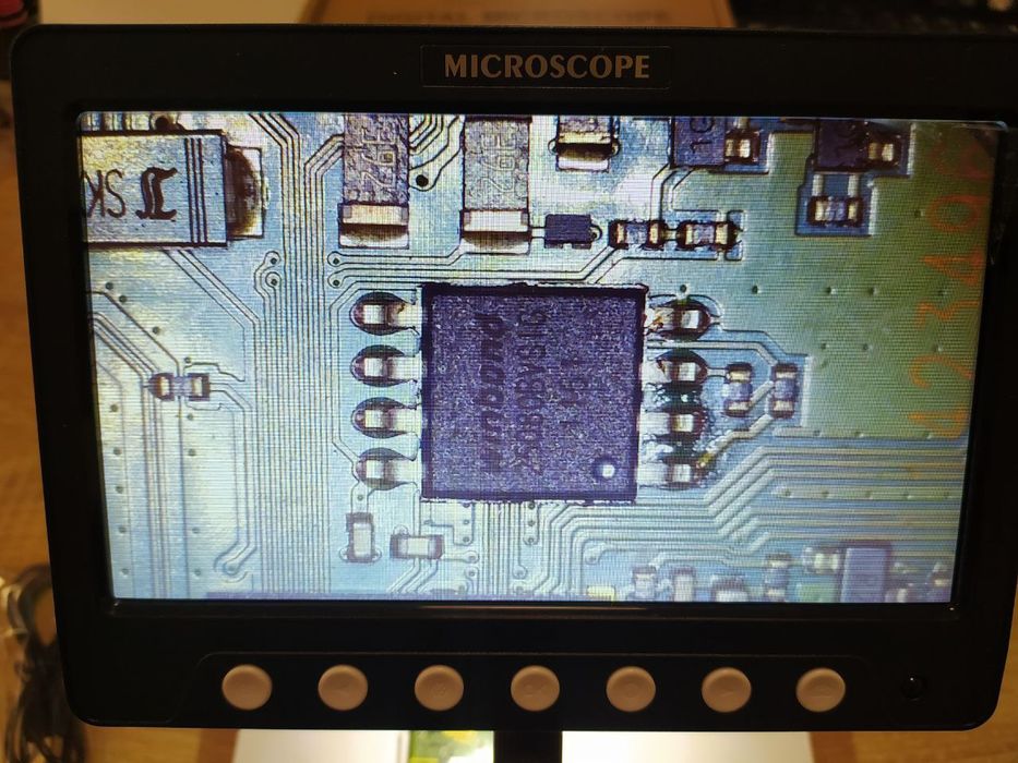 7" Цифровий мікроскоп 50-1200х IPS LCD type C для PC якість LED, SD