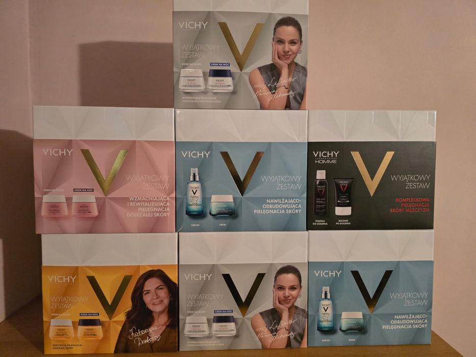 Zesatw VICHY rozne rodzaje, ostatnie sztuki