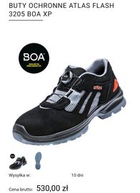 Buty robocze BOA ATLAS FLASH 3205 XP rozmiar42