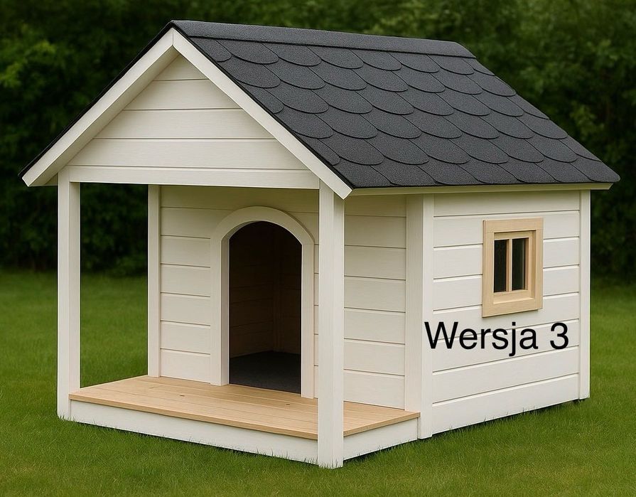 Personalizowana buda dla psa – miniatura Twojego domu! Nowość!