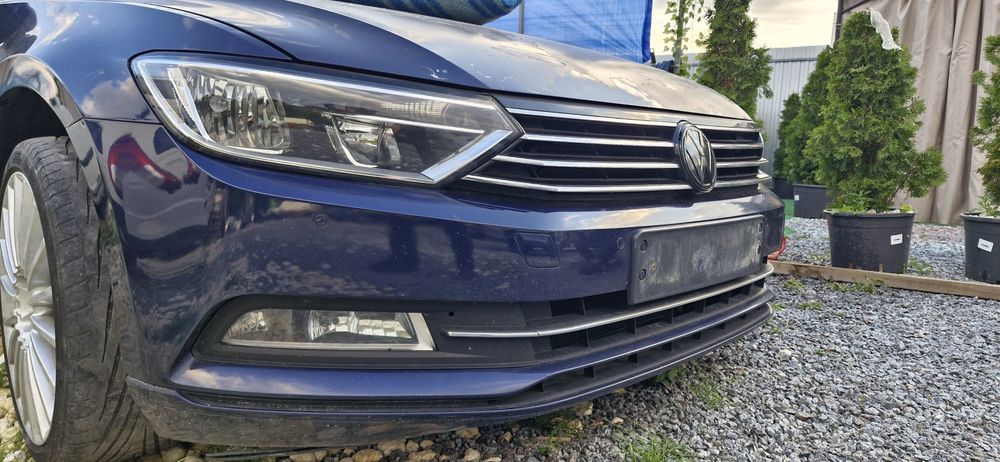 Бампер фари крила Пасат б8 LH5X європа