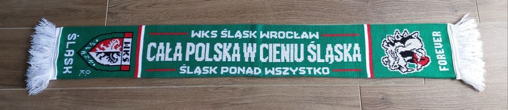 Szalik Śląsk Wrocław Lechia Gdańsk Motor Lublin Miedź Legnica firma OK