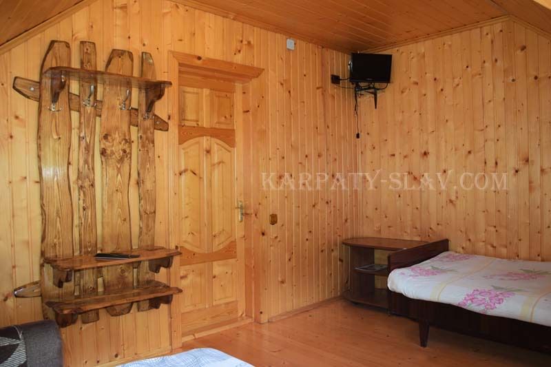 Житло в Карпатах. Басейн, чан. Славське