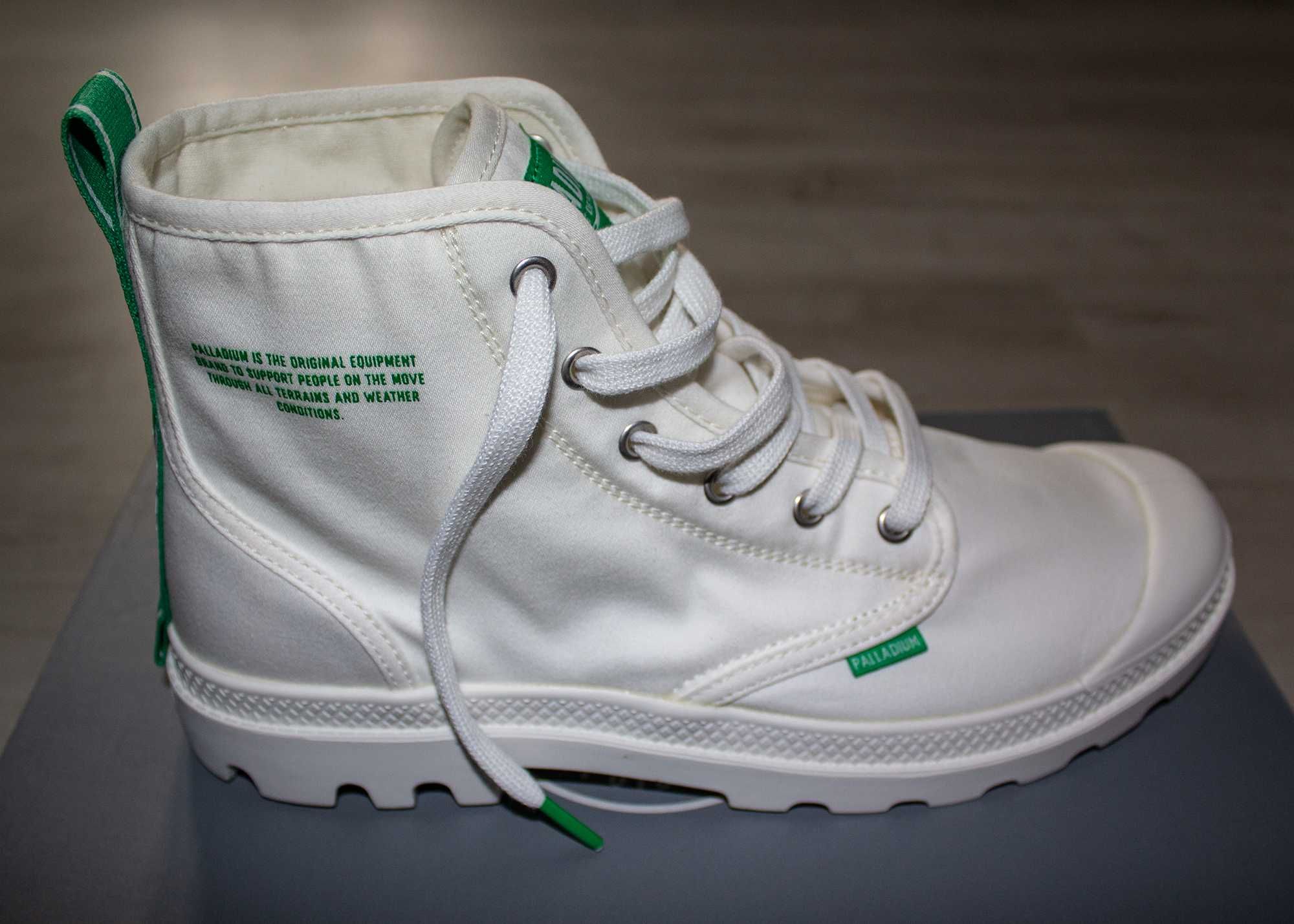 Buty trampki Palladium NOWE Dare Safety - Star White - biłe Rozmiar 43