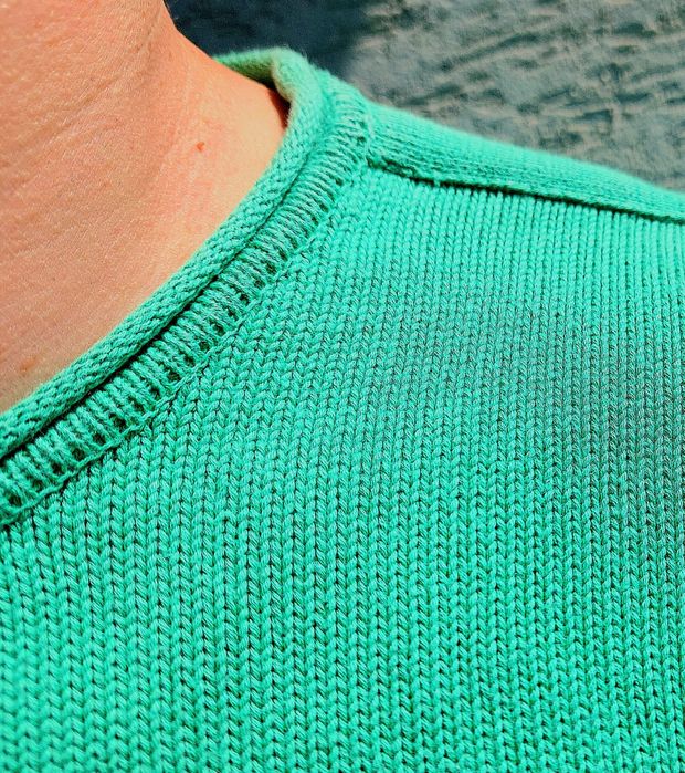 Sweter JOOP! zielony rozm. 56 piękny odcień premium design sartorial