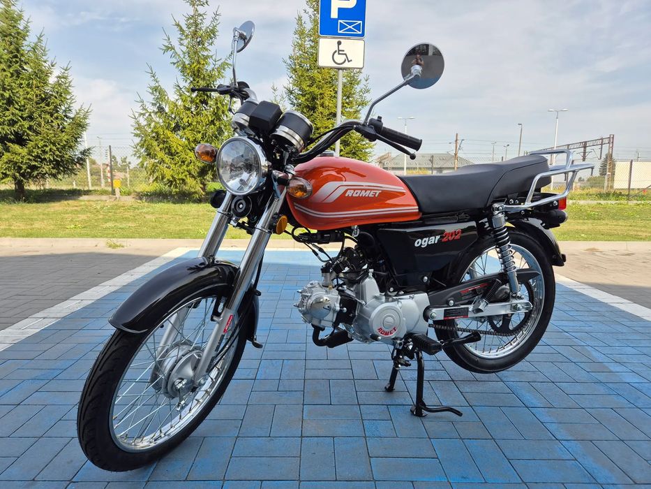 Romet Ogar 202 Motorower Romet Ogar 202 Fi 4T 48cm3 2KM Gwarancja Raty Transport