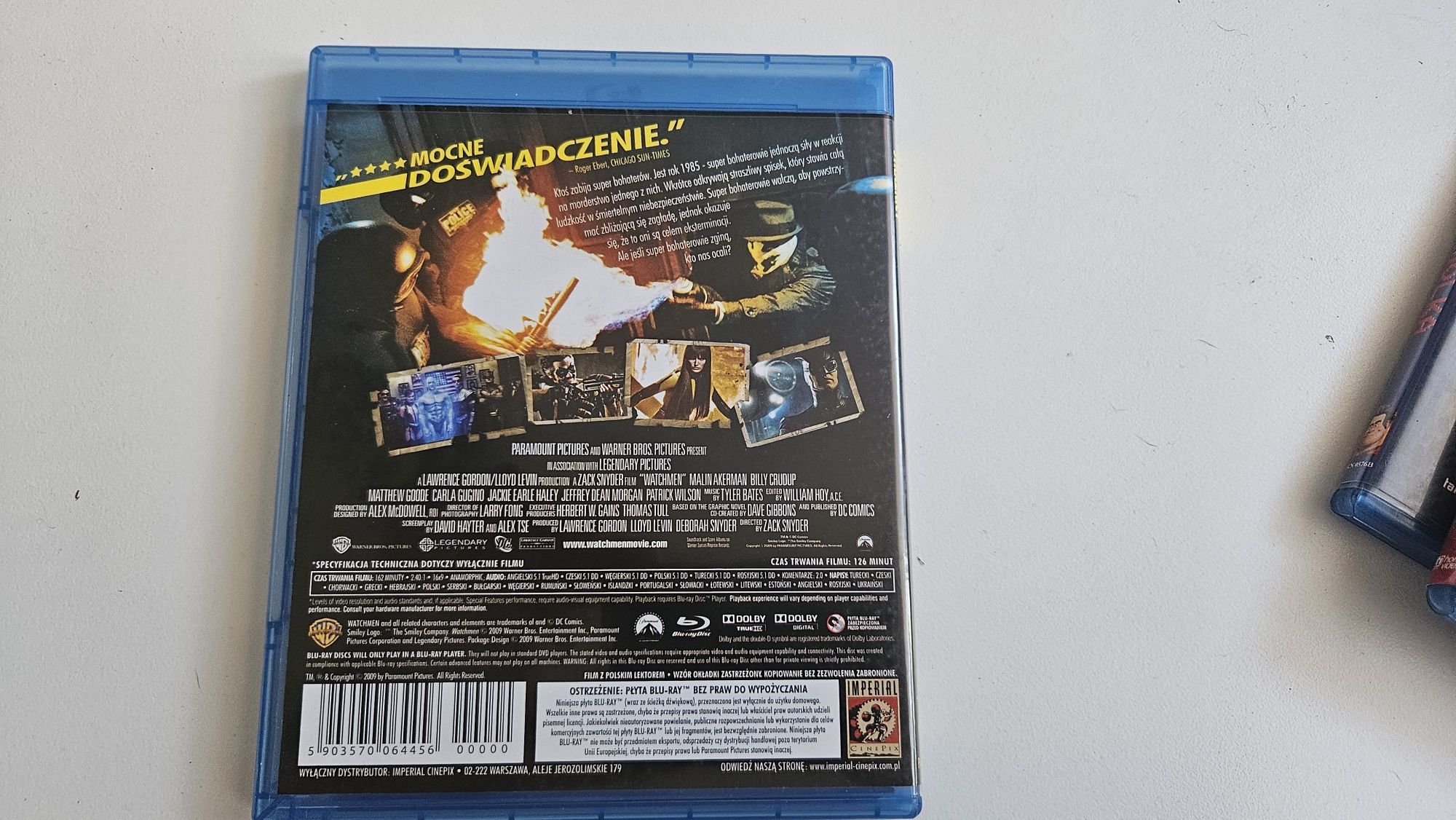 Film Blu Ray "Watchmen Strażnicy"