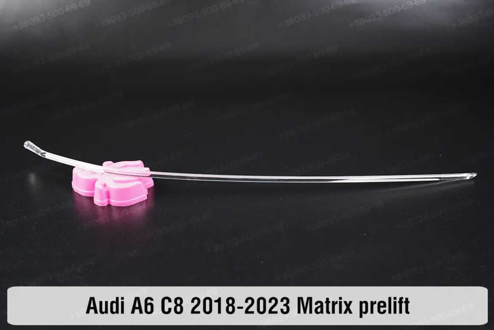 Стекло фары Audi A6 C8 Ауди A6C8 А6С8 корпус скло фар световод ушки