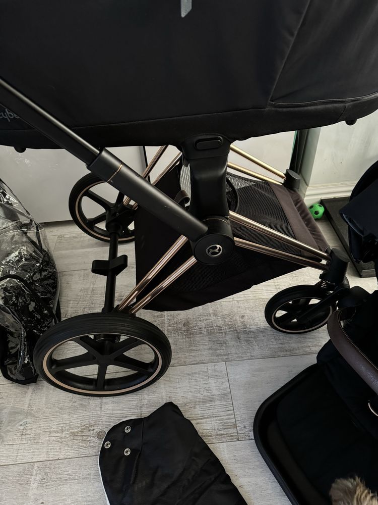 Cybex priam 4.0 rose  gold 3w1 cloud z