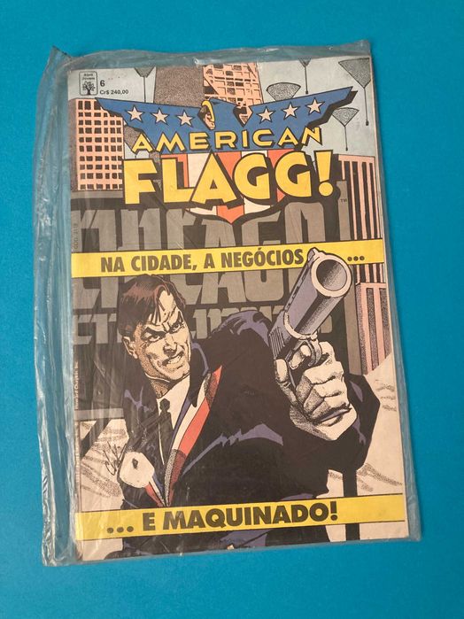 Rara Revista American Flag Editora Abril Antiga Ainda selada
