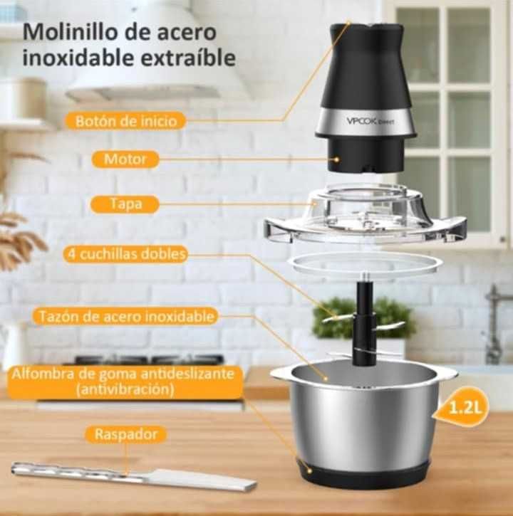 Elektryczny Siekacz Robot do Warzyw