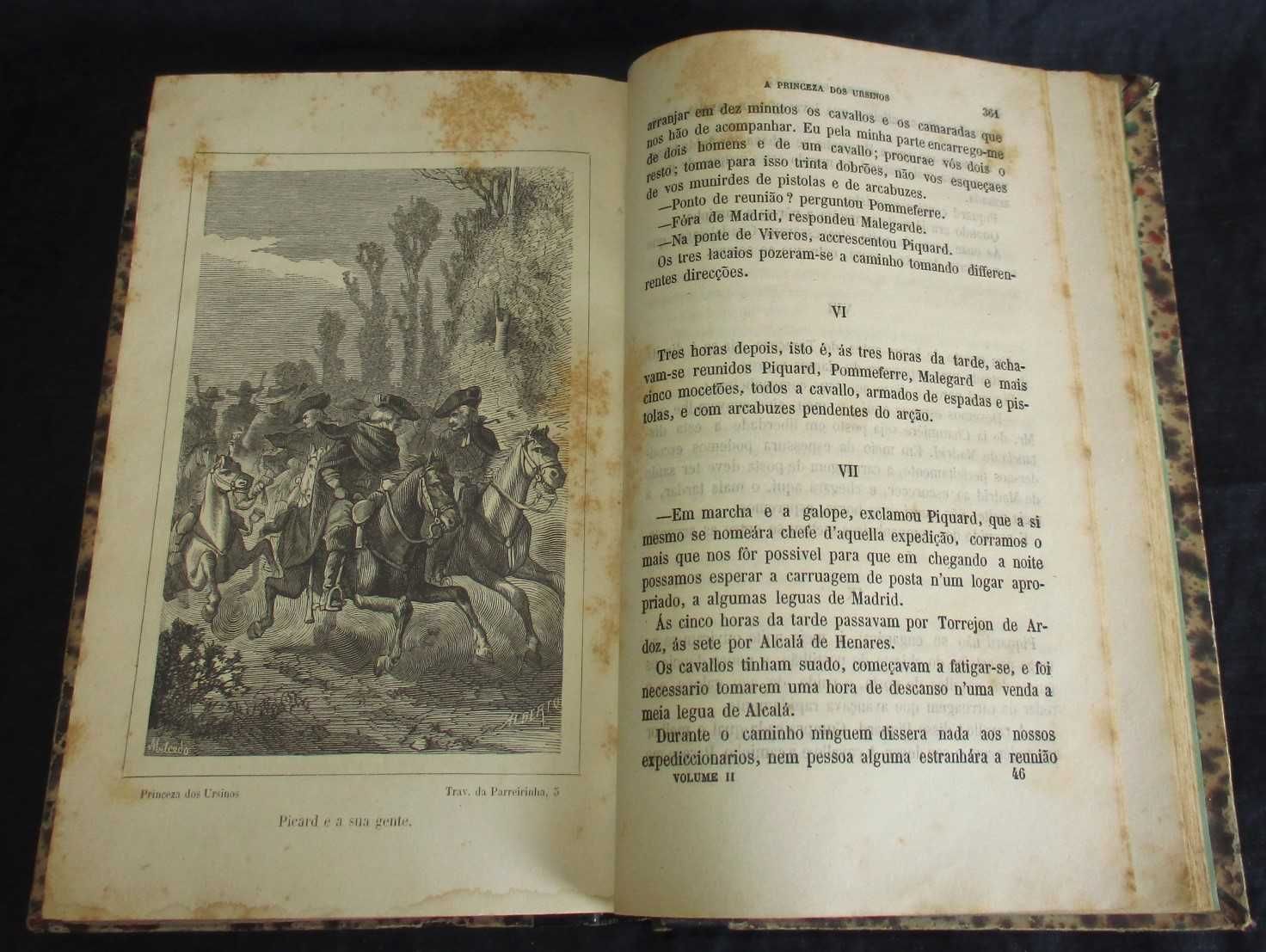 Livro A Princeza dos Ursinos Fernandez y Gonzalez 1874