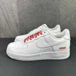 Nowe buty Nike Air_Force1_Supreme_Biały Moda R.44