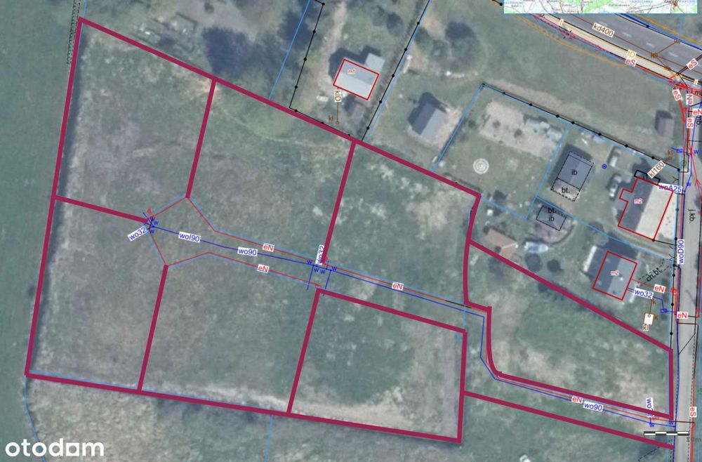 Uzbrojone działki z Warunkami Zabudowy
