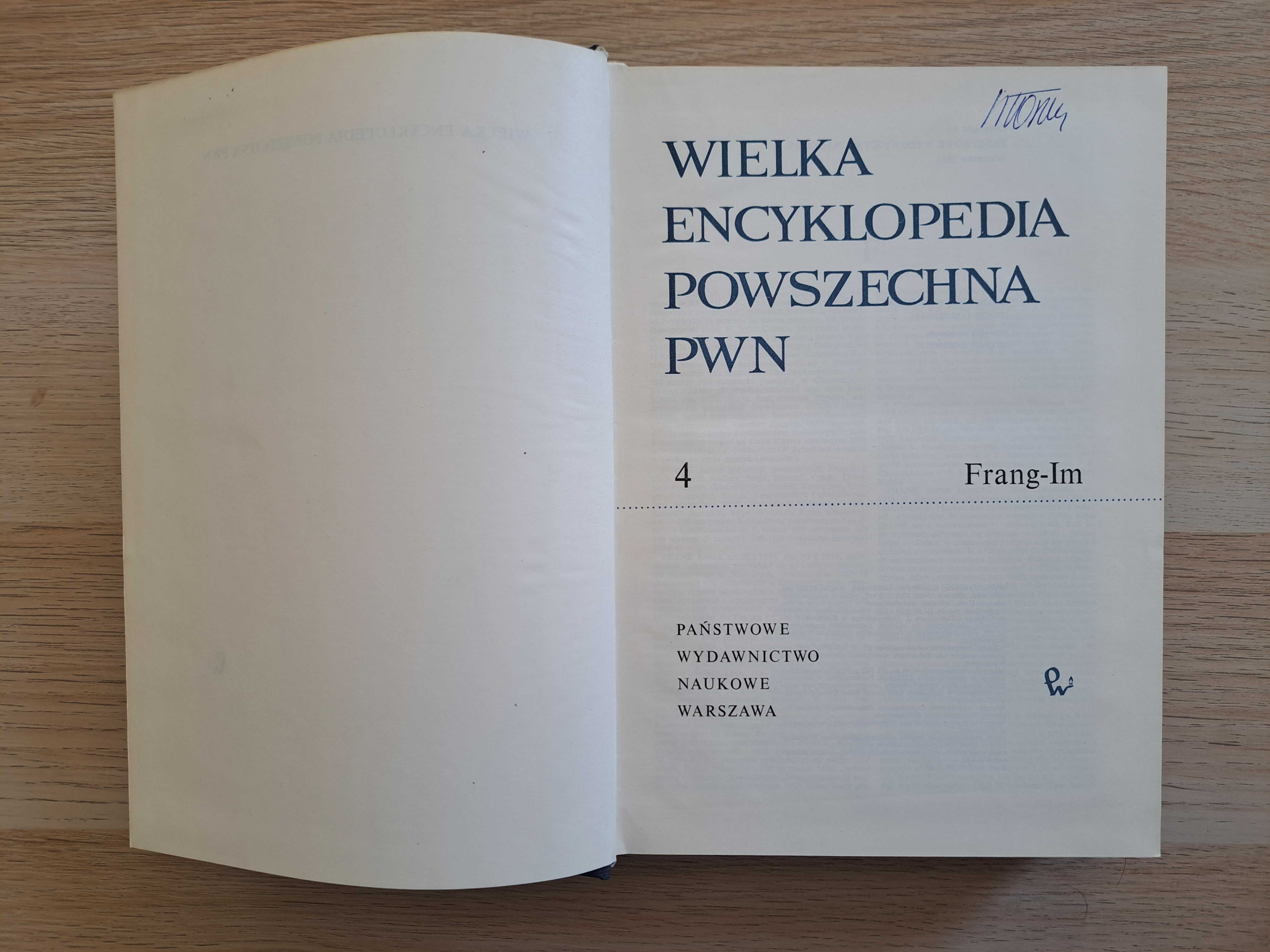 1965 rok. Wielka Encyklopedia Powszechna PWN. Tom 1-13
