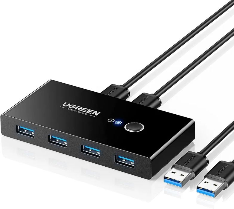 Ugreen USB switch 4 portas