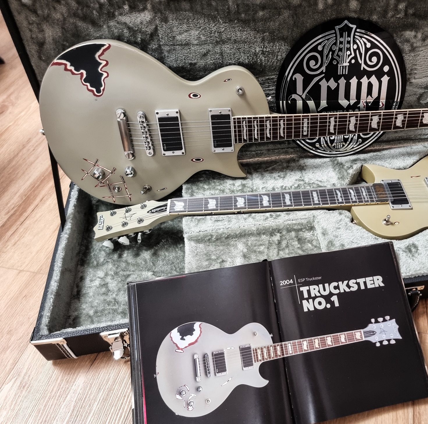 ESP LTD Truckster James Hetfield Signature Korea 2005 Eclipse gitara
