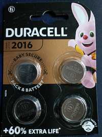 Pilhas CR2016 Duracell Novas