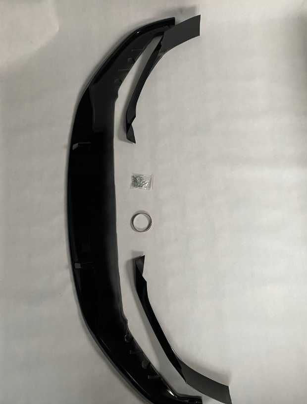 Dokładka Zderzaka Splitter BMW G30 G31 Czarny Połysk / Carbon