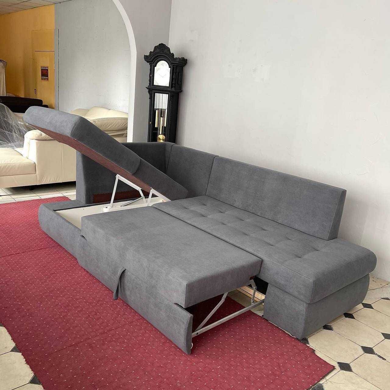 БЕЗКОШТОВНА ДОСТАВКА Кутовий новий диван, розкладний диван
