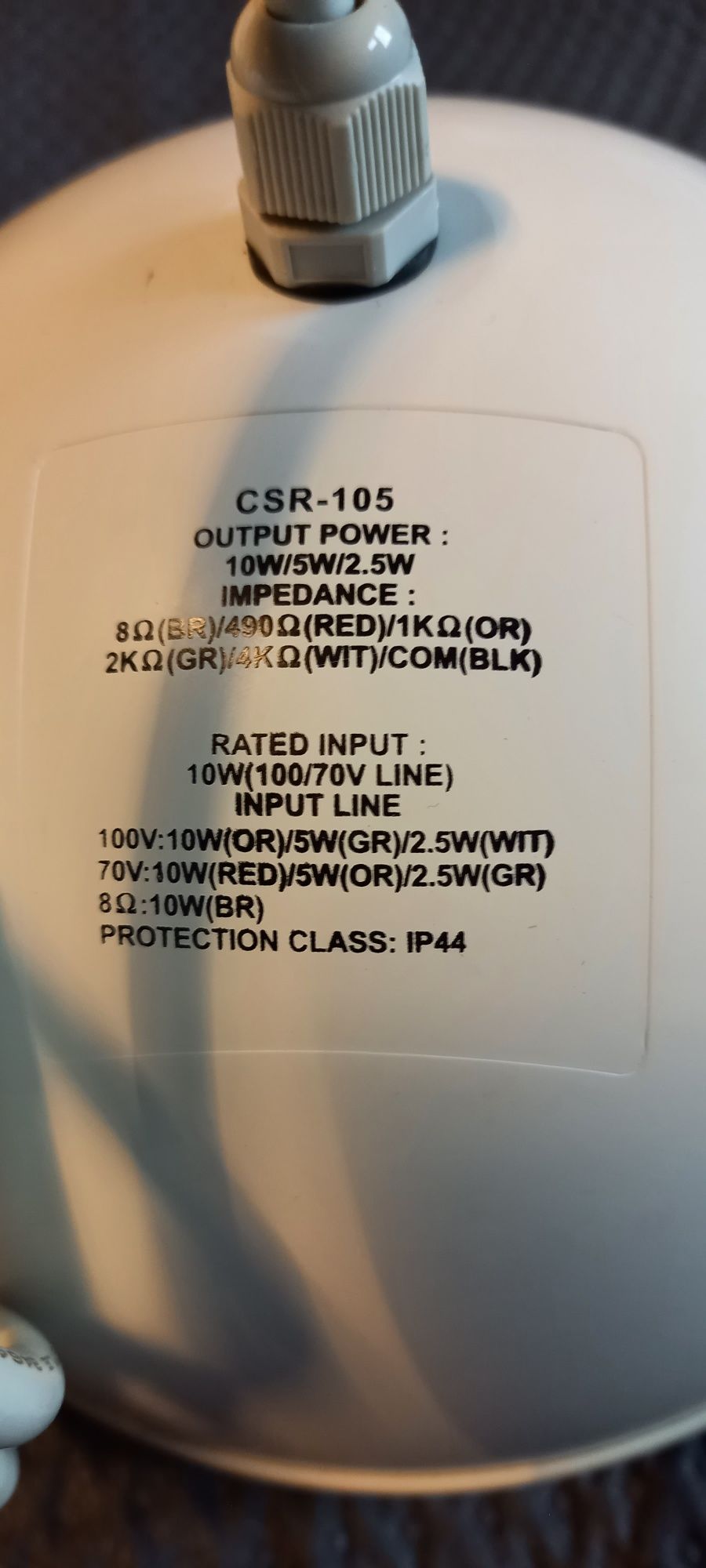 Głośniki kulowe sufitowe kanałowe Tayama Acoustics ip44 3 szt.