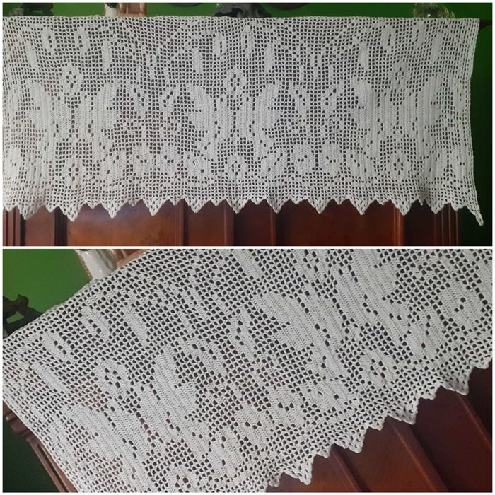 Lamberkin koronkowy wzór Gołąbki