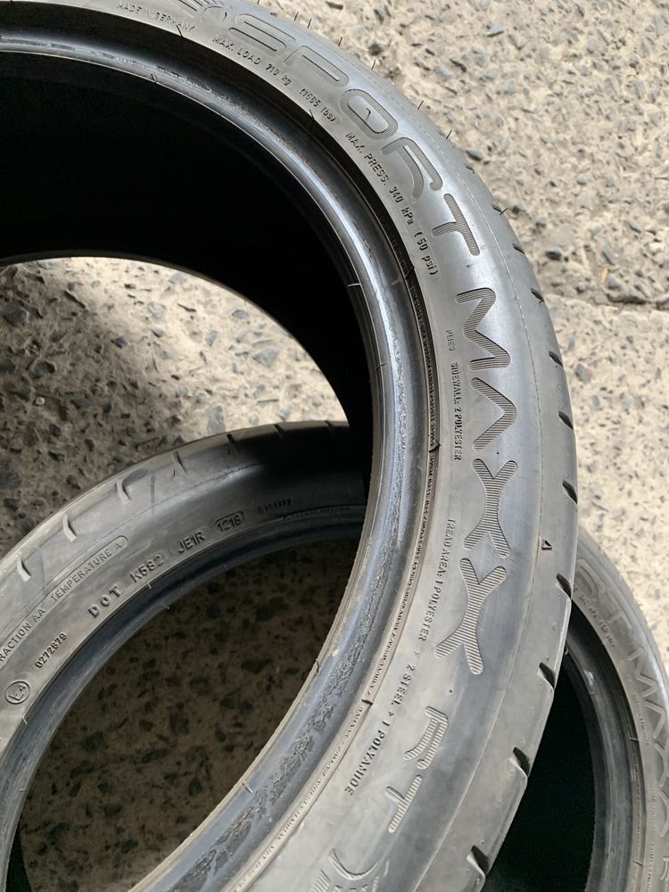 (2шт) 225/45R19 Dunlop Sport Maxx RT (6.3мм) літні шини
