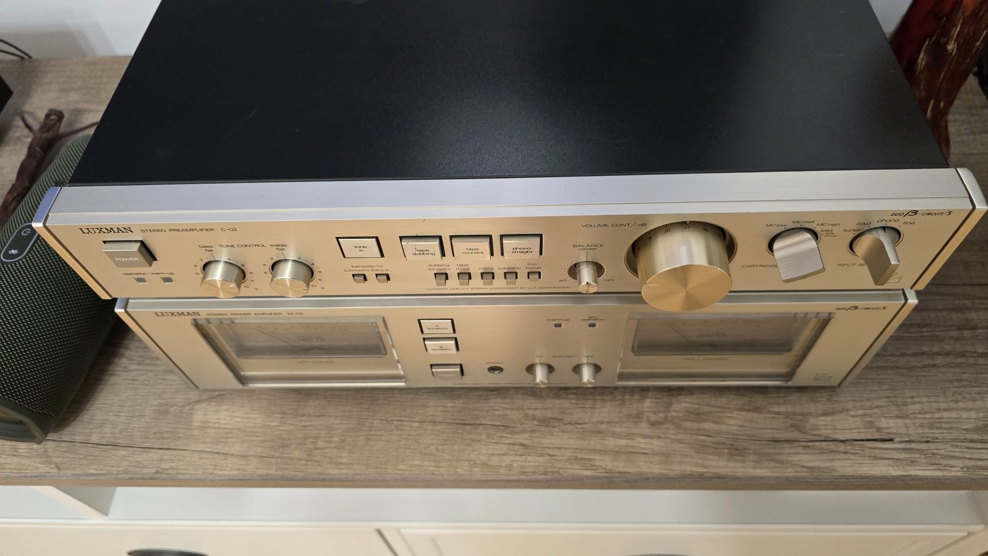 Zestaw Luxman M02 C02 T404L stan bardzo dobry !!!