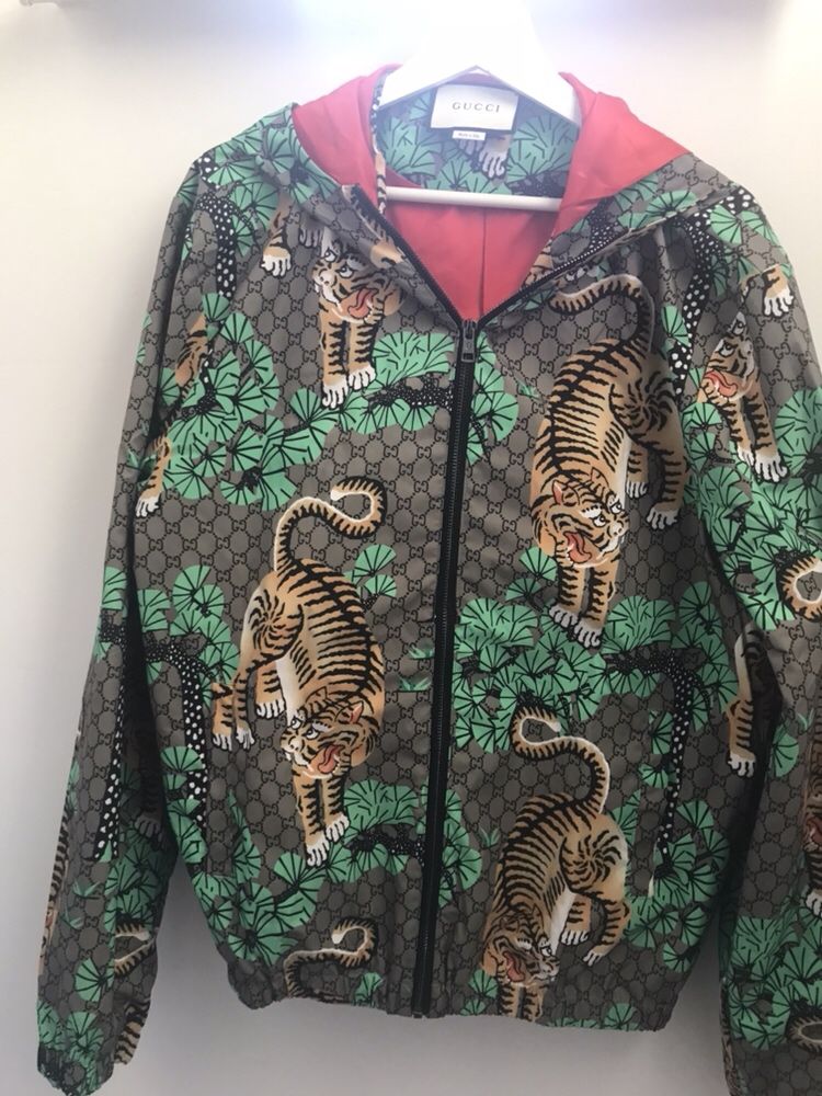 Kurtka z kapturem Gucci