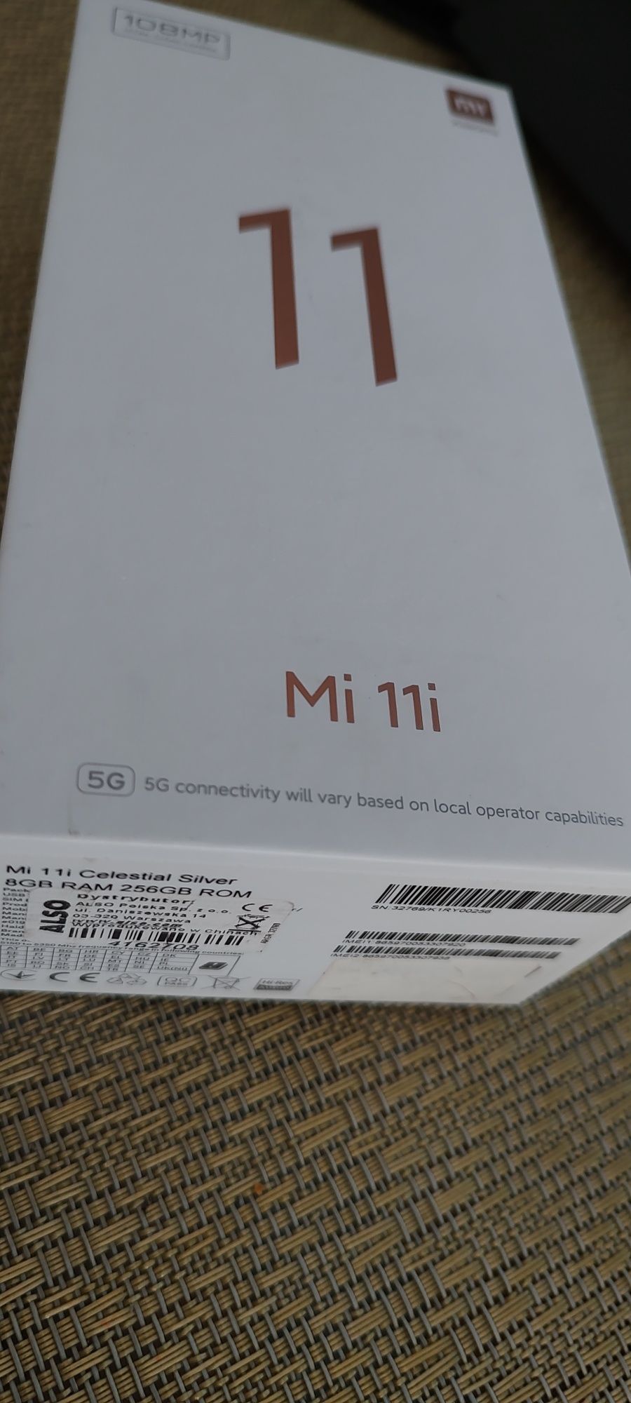 Xiaomi Mi 11i 5G 256GB srebrny