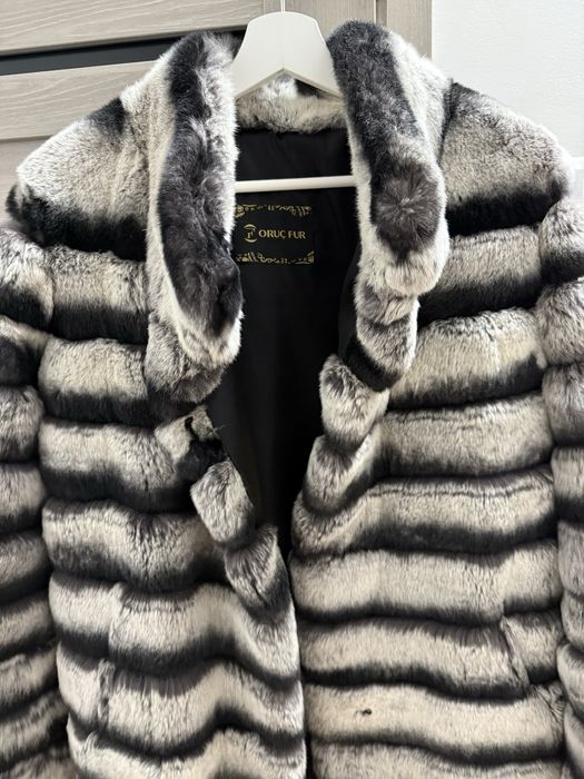 Шуба шиншила жіноча