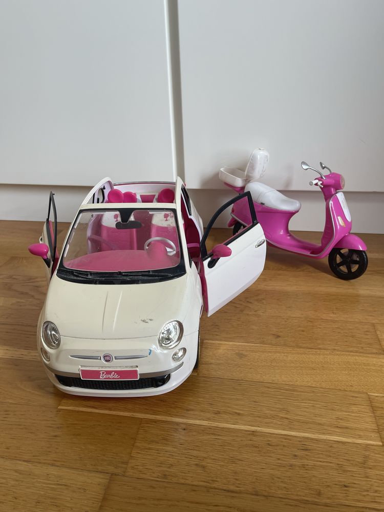Carro e Mota da Barbie