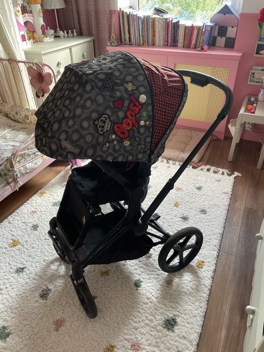 Wózek Cybex Priam Platinum Rebelious 2 w 1 + śpiworek