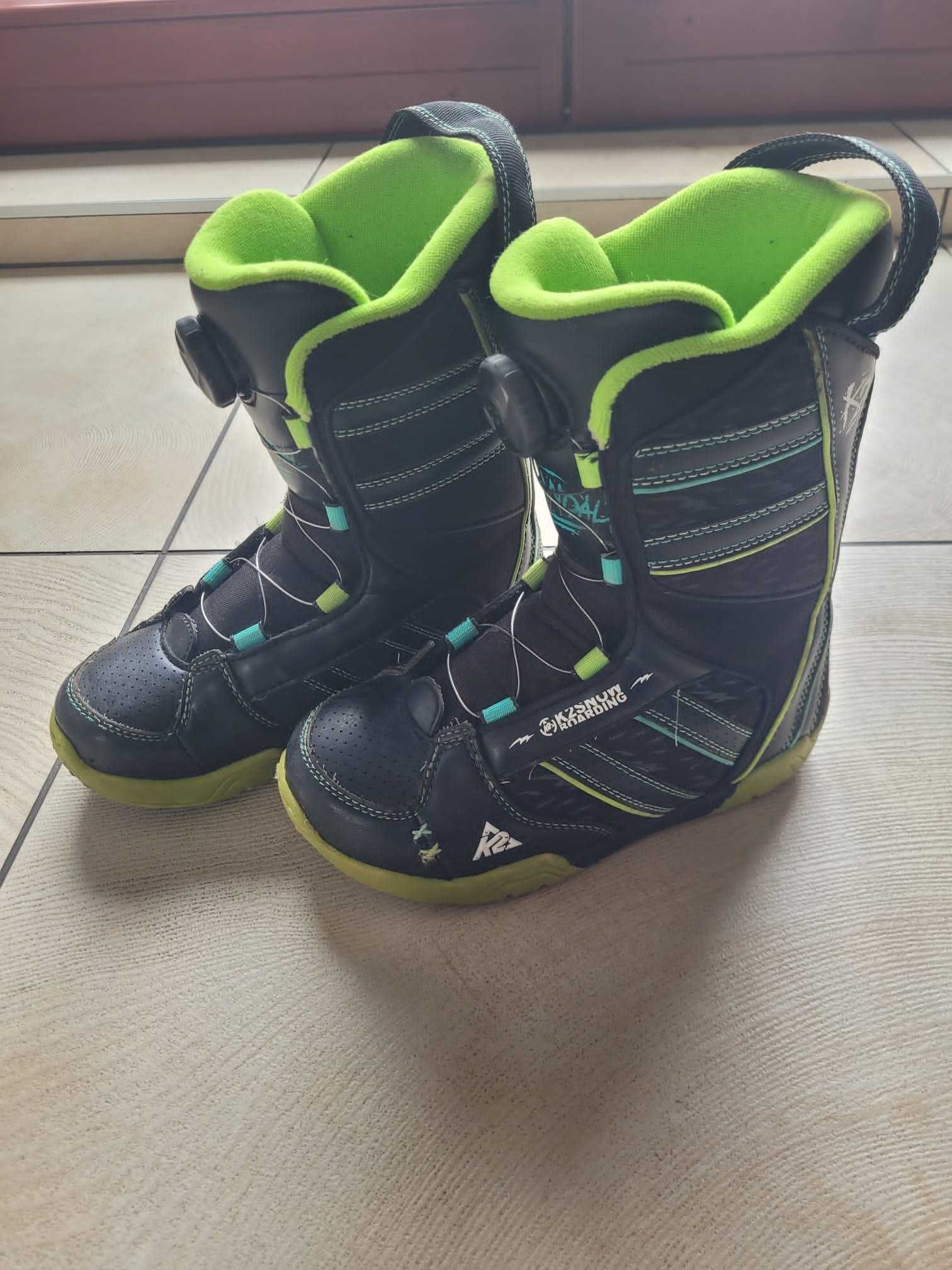 buty snowboardowe K2 Vandal dziecięce rozm. 3, 21cm, BOA