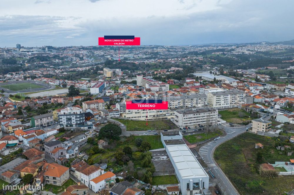 3 Lotes de Terreno com alvará para Construção em altura.