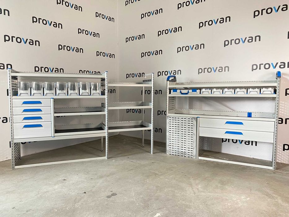 ZABUDOWA WARSZTATOWA serwisowa SORTIMO pojemniki szuflady półki