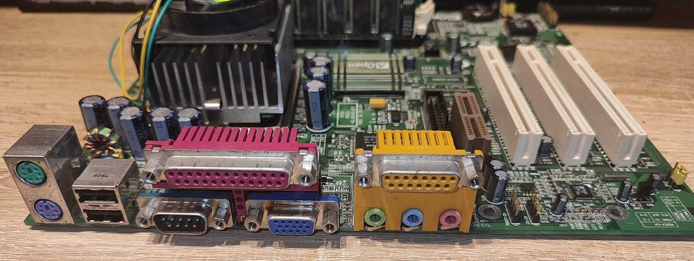 AOpen MX3W Płyta + procesoe + ram