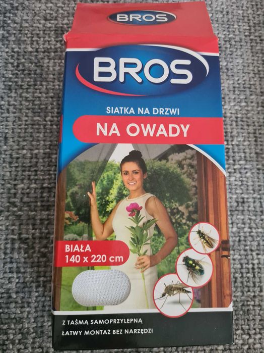 Siatka na owady BROS 140 x 220 cm