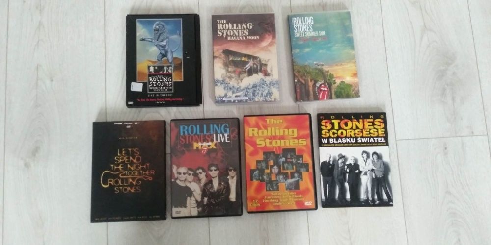 Rolling Stones. Koncerty DVD.