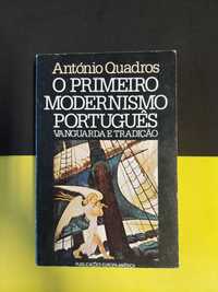 António Quadros - O primeiro modernismo português