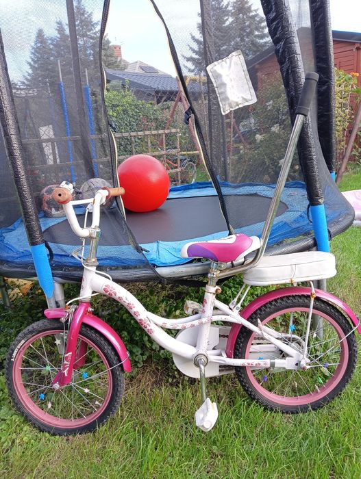 Rower dziecięcy dla dziewczynki