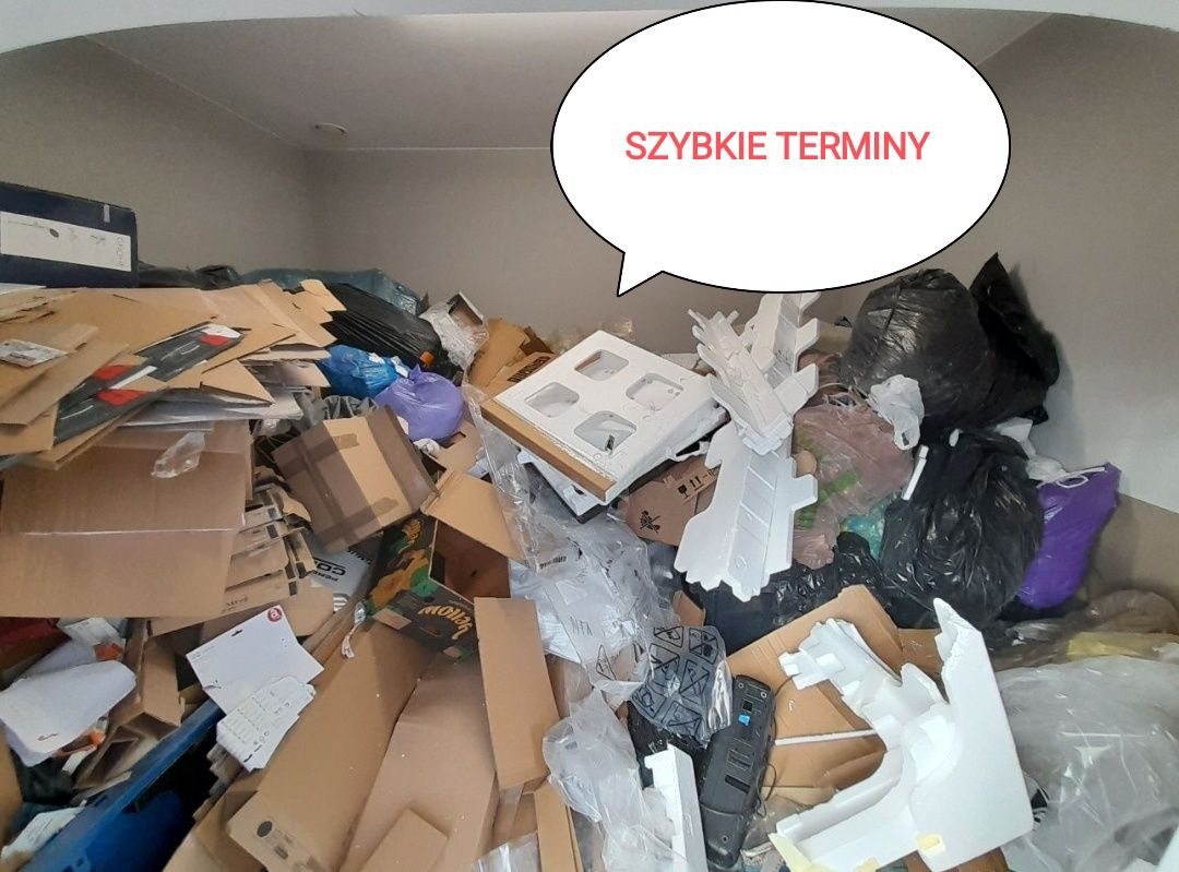 Wywóz gruzu mebli opróżnianie mieszkań działek itp