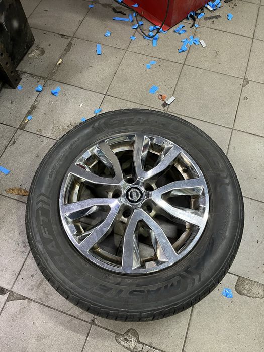 Колпаки Хром R17 на диски Nissan Rogue USA Ніссан Рог